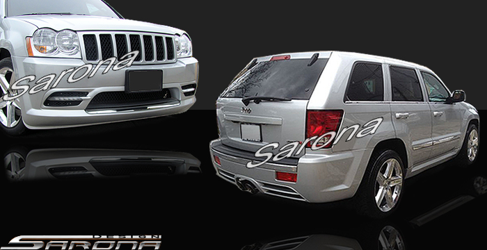 Custom Jeep Grand Cherokee  SUV/SAV/Crossover Body Kit (2005 - 2007) - $1450.00 (Part #JP-005-KT)